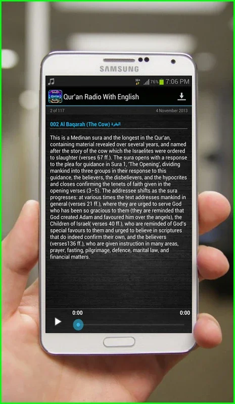 Multi Quran Radio for Android - Stream Quran Recitations