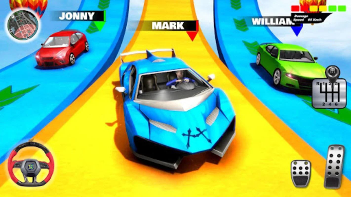 Car Games Ramp Racing Kar Game for Android - Thrilling Offline Racing