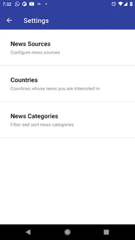 Newshub for Android: Personalized Global News