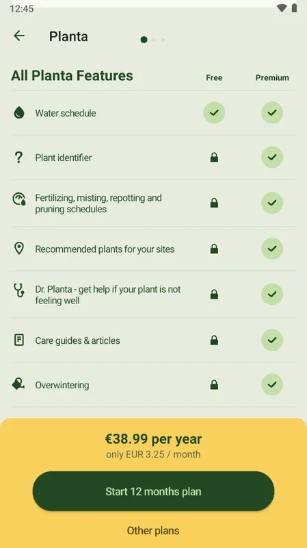 Planta - Care for your plants for Android - Download the APK from AppHuts