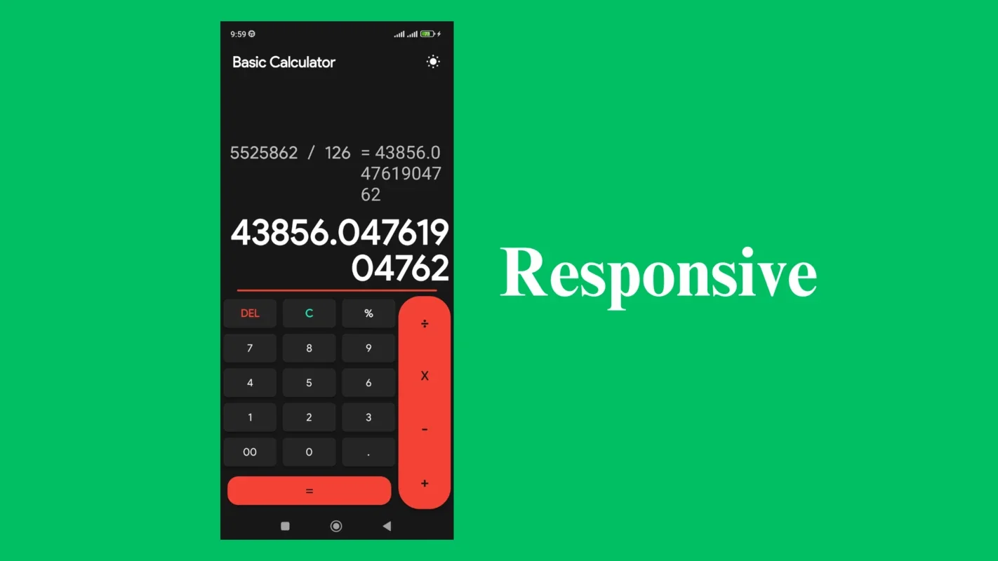 Basic Calculator for Android - No Downloading Needed! (Android)