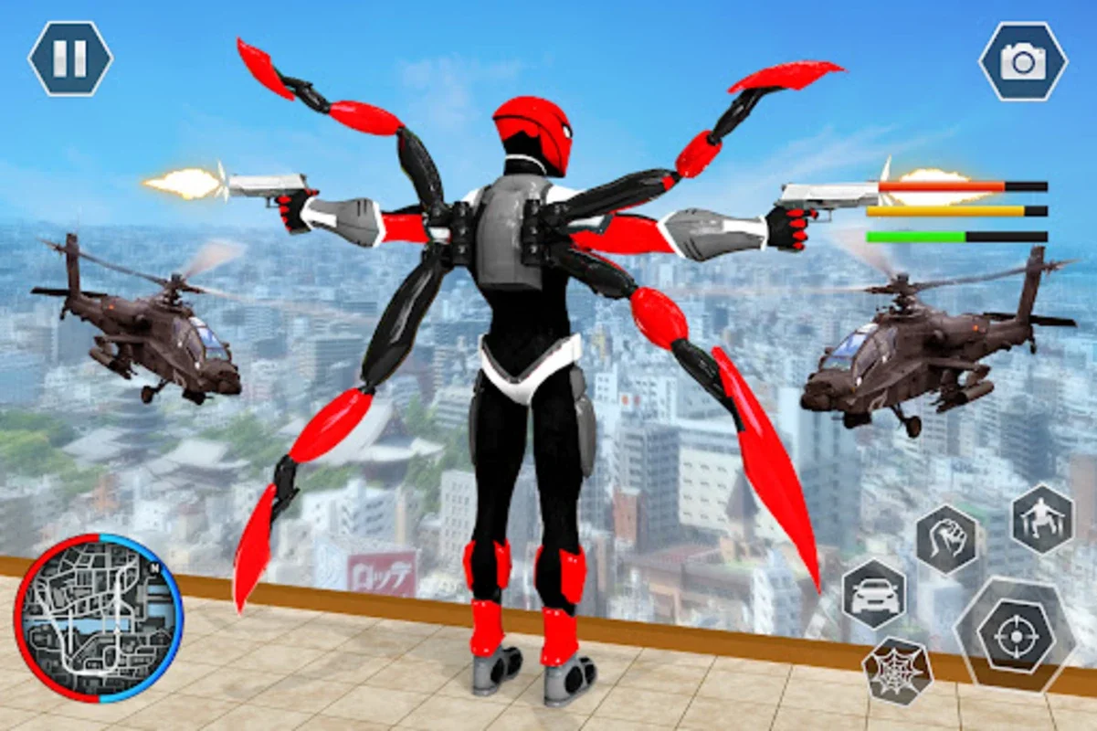 Black Spider Rope Superhero for Android - A Heroic Gaming Experience