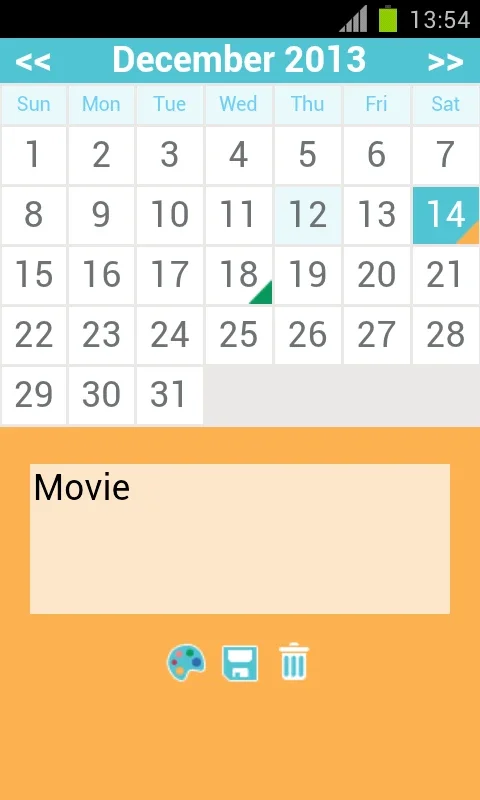 Calendar Monthly for Android - Manage Events with Ease