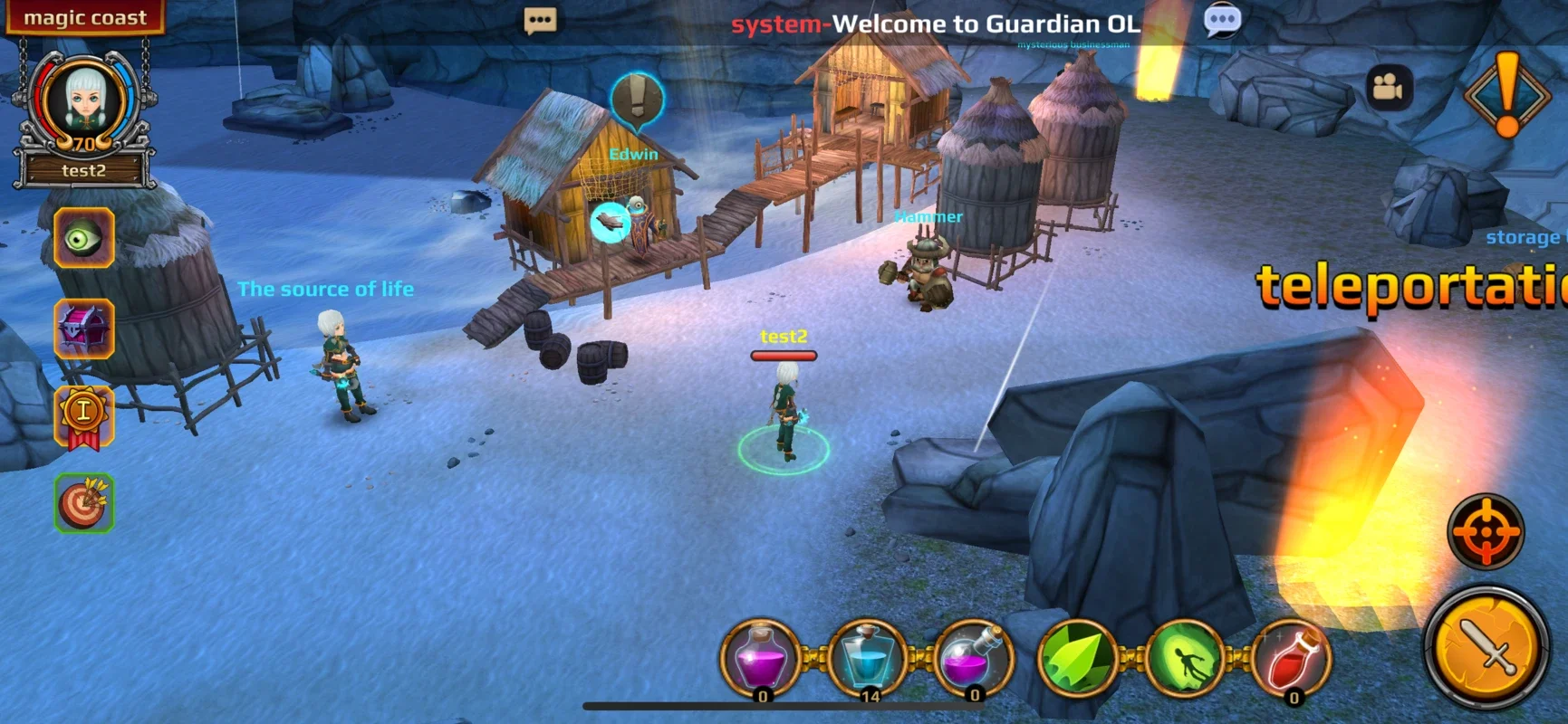 Guardian OL2 for Android - High - Freedom MMORPG