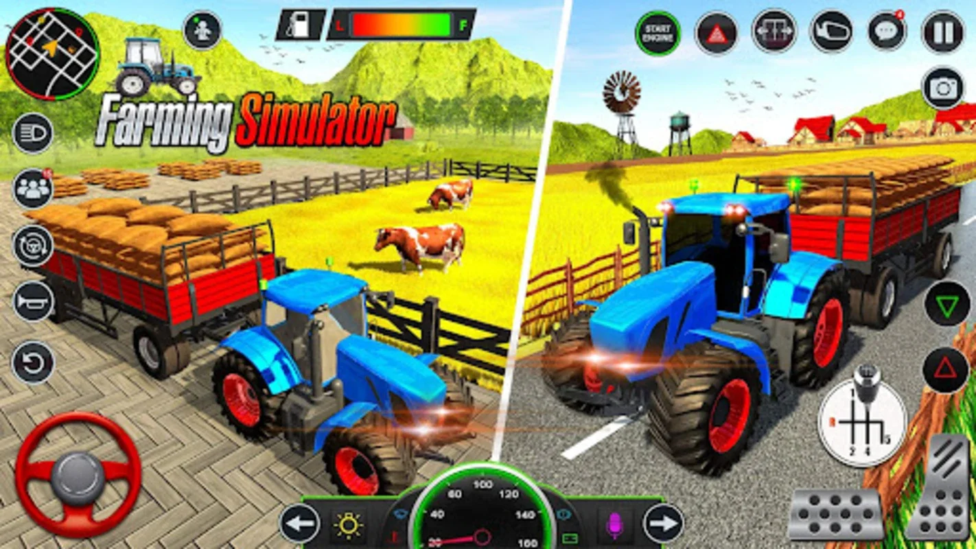 Indian Farming Tractor Game 3D on Android - No Downloading Required