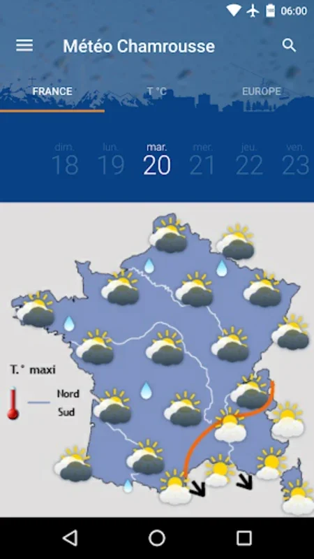 Météo Chamrousse for Android: Comprehensive Weather Insights