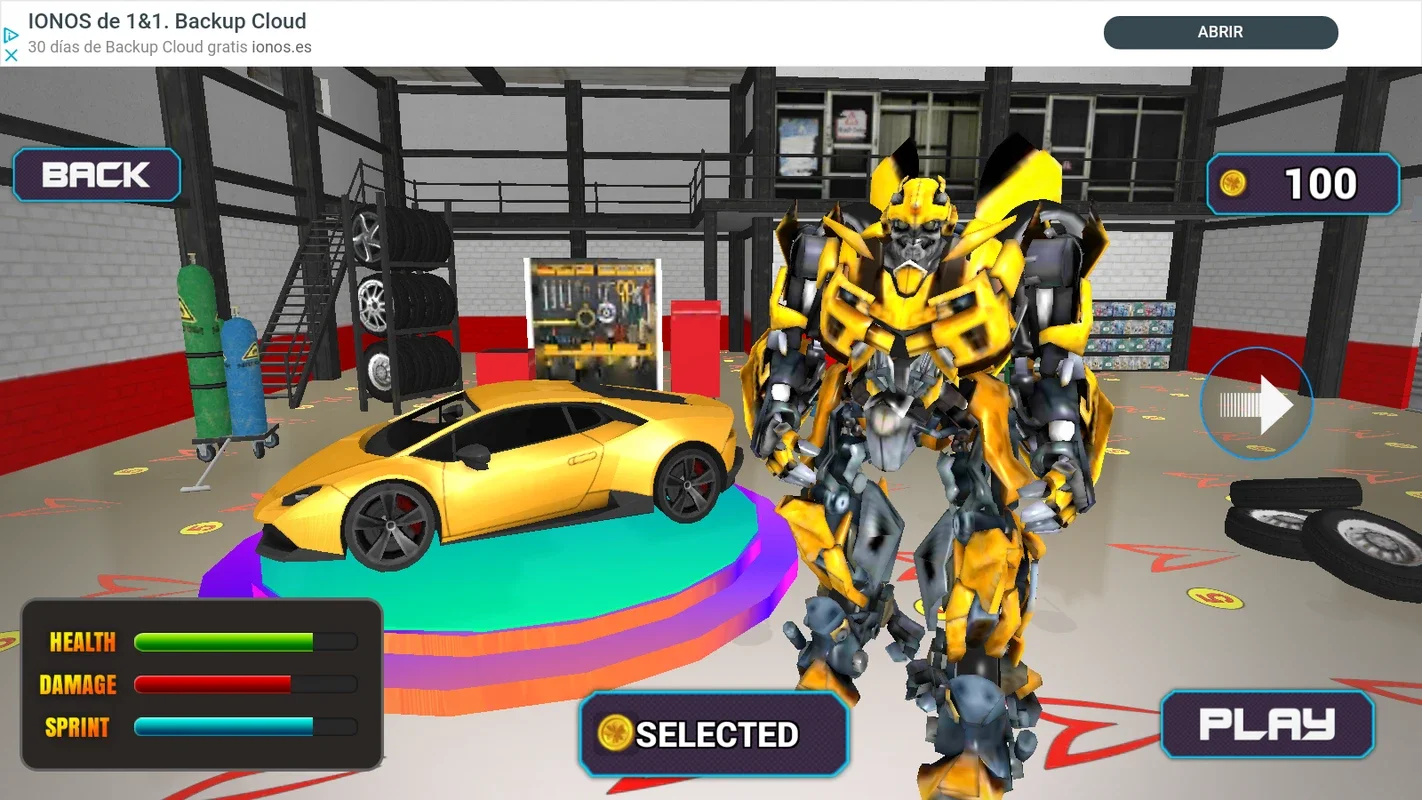 Grand Robot Car Transform 3D Game for Android: Action - Packed Adventure