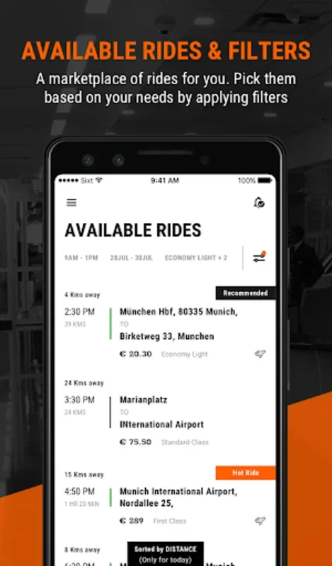 SX - Driver App for Android: Connect with Global Clients