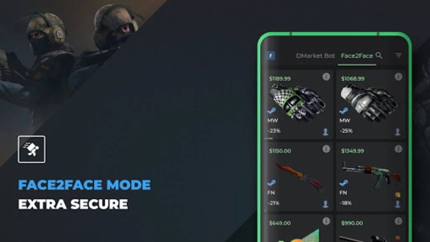 DMarket - Trade CS:GO Skins for Android - Download the APK