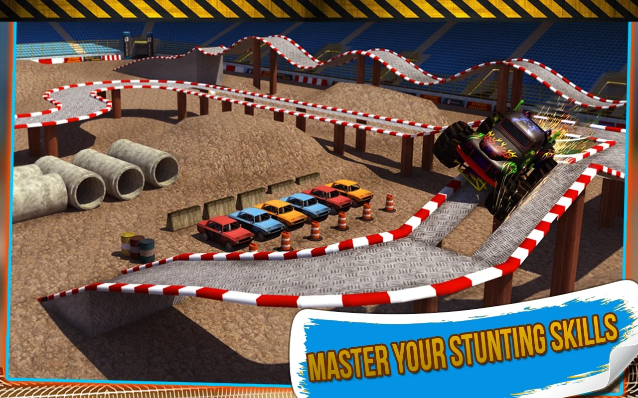 4x4 Monster Truck Stunts 3D for Android - Thrilling Stunt Game