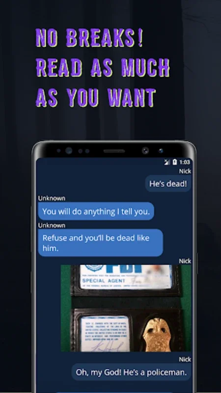 Addicted for Android - Free Chat Story App