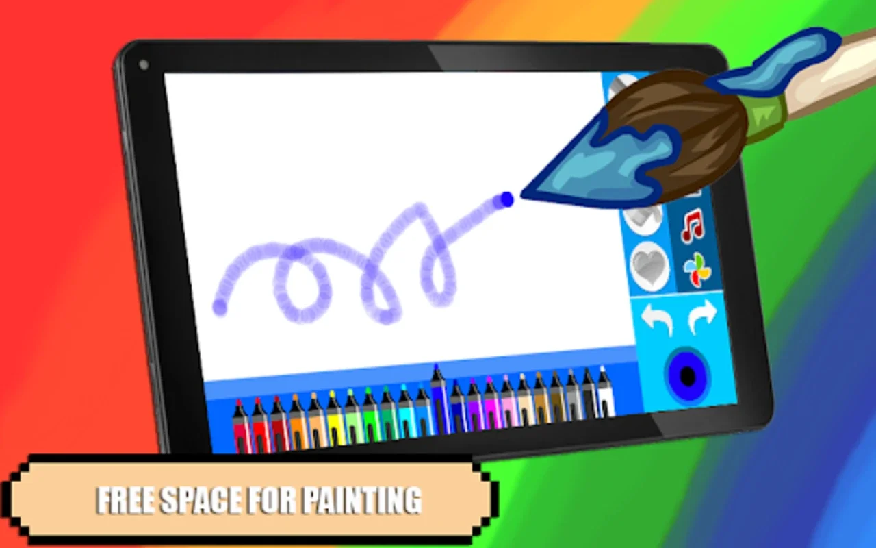 Soni Coloring Cartoon Blue for Android - Engaging Coloring App