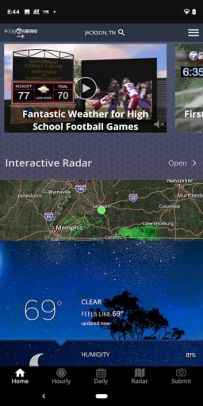 WBBJ Weather for Android: Personalized Weather Updates