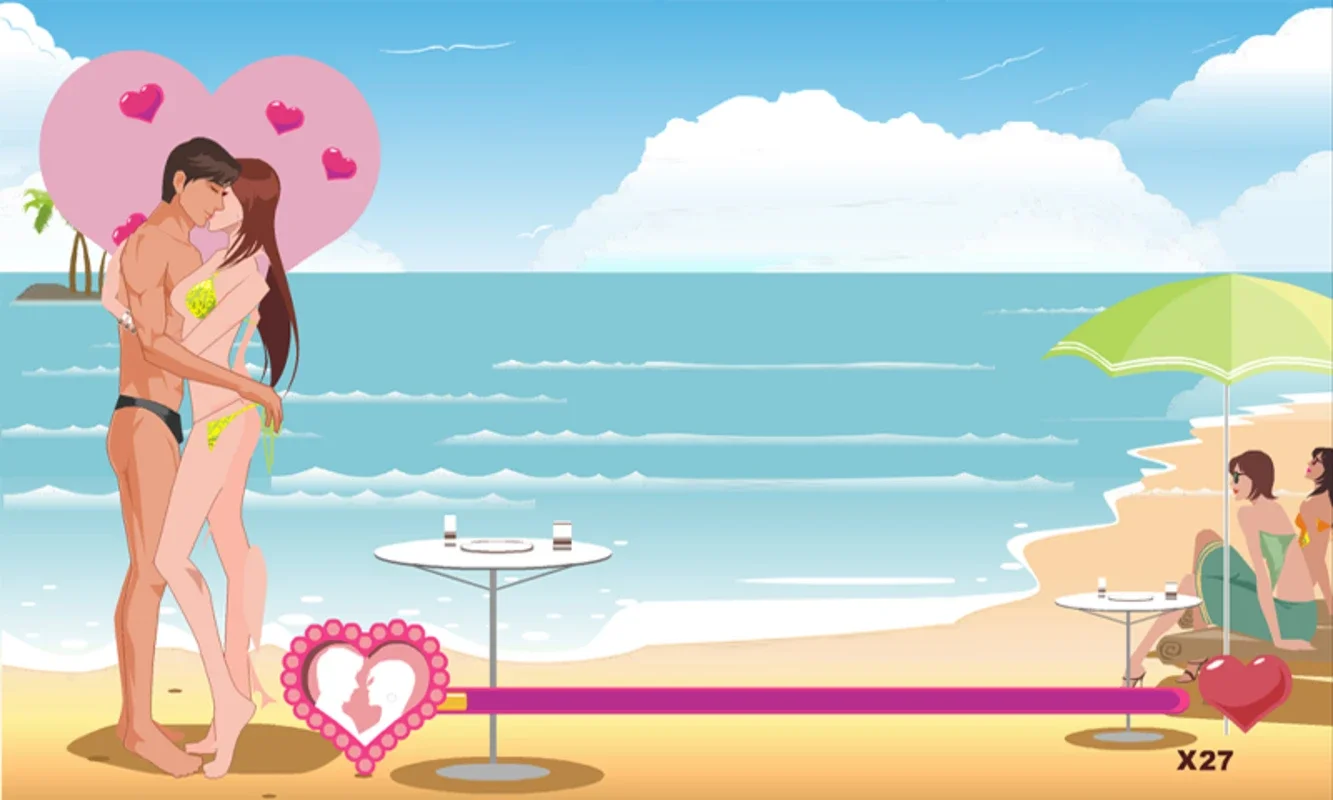 Beach Kissing for Android - A Romantic Adventure