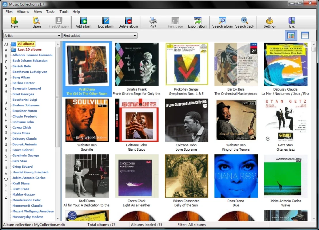 Music Collection for Windows - Organize Your Music Easily