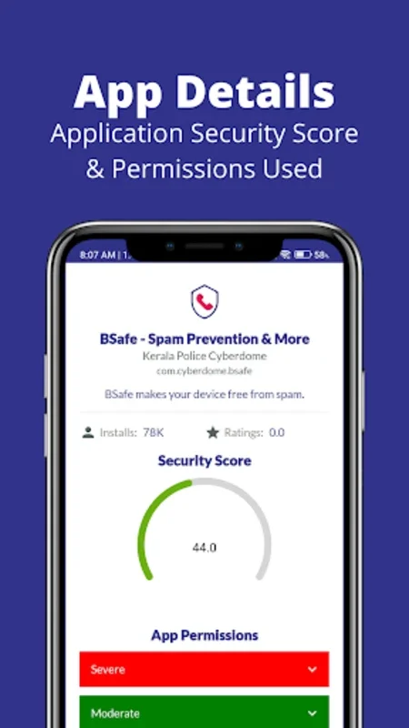 BSafe - Spam Prevention & More for Android - Secure Your Calls