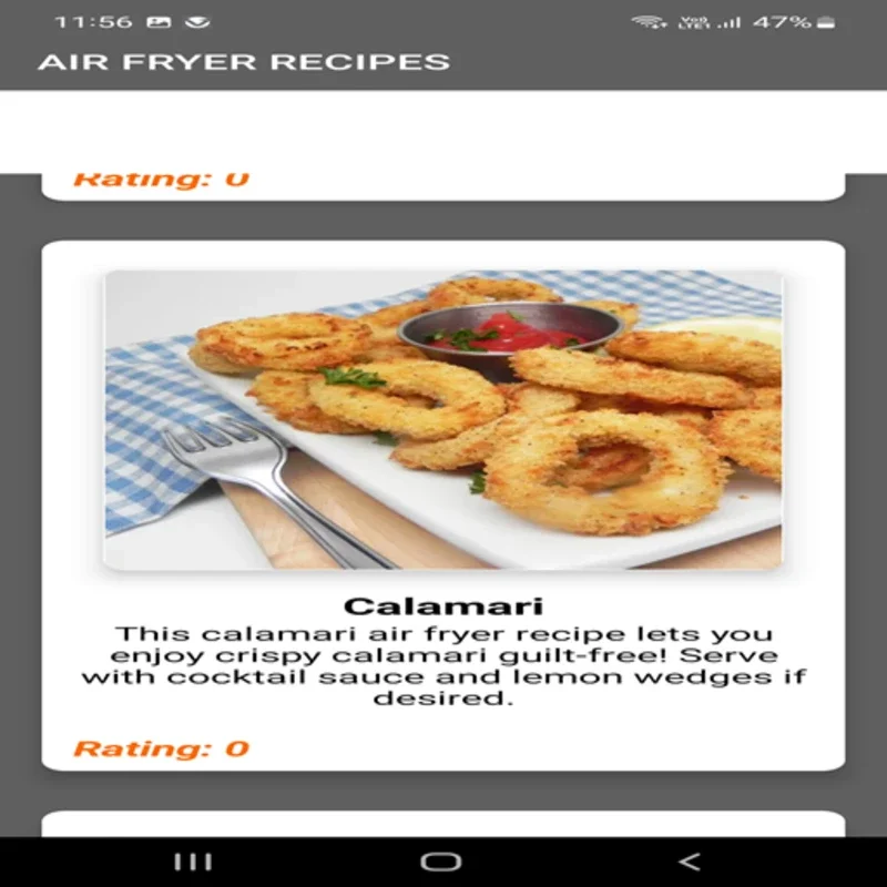 Air_Fryer_Recipes for Android: Diverse Recipes App