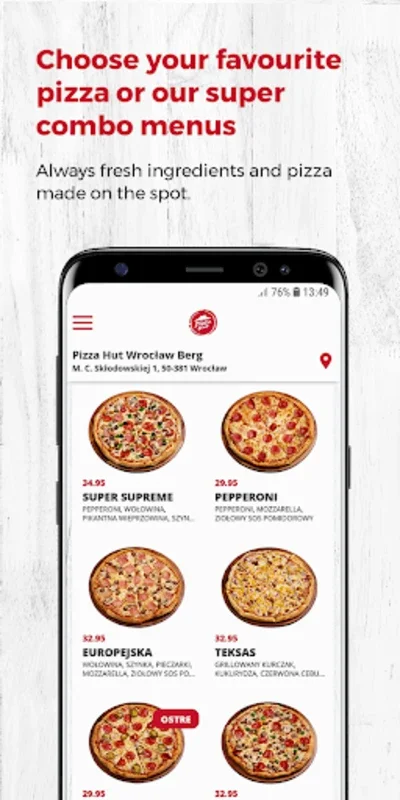 Pizza Hut HU for Android: Delicious Pizza at Your Fingertips