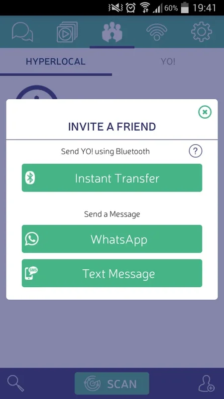 YO! App for Android - Effortless File Sharing via WiFi