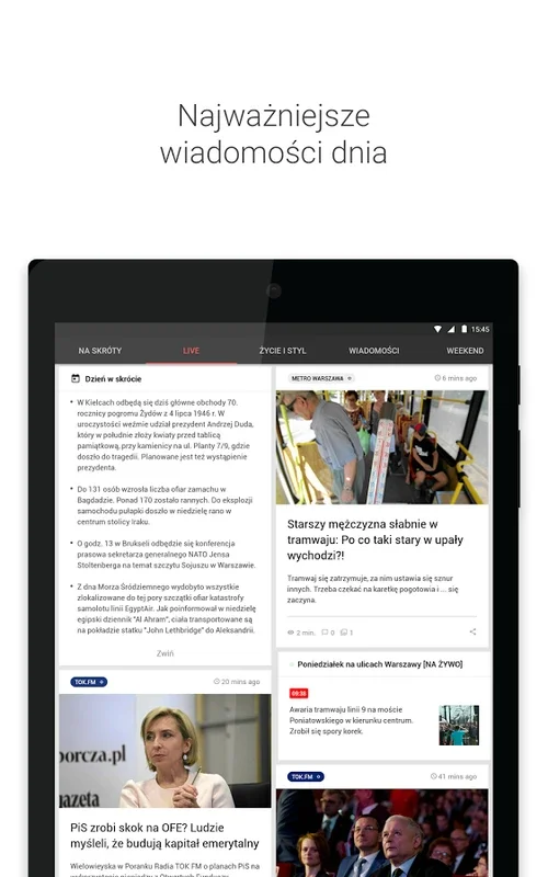 Gazeta.pl for Android - Stay Informed with News, Weather & More