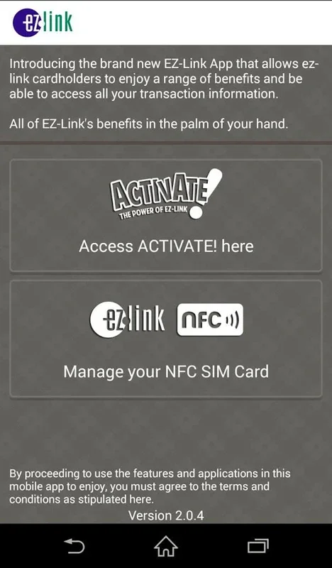 EZ-Link for Android - Seamless Payment and Travel App