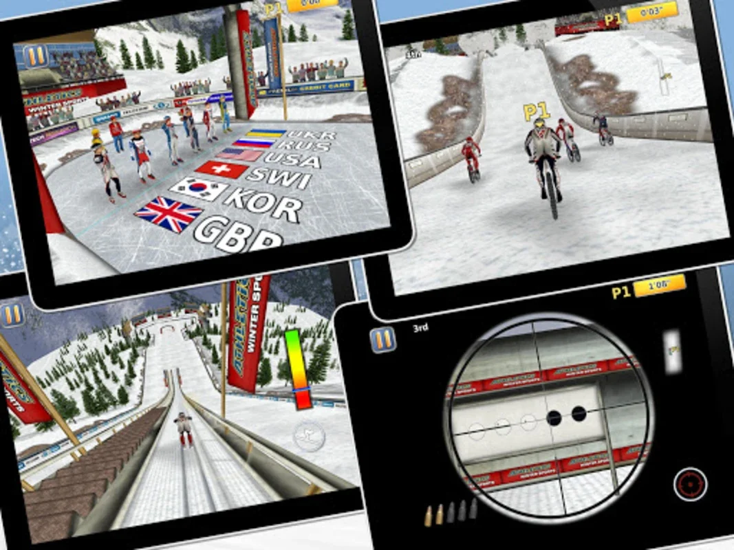 Athletics 2: Winter Sports for Android - Immersive Winter Sports Sim