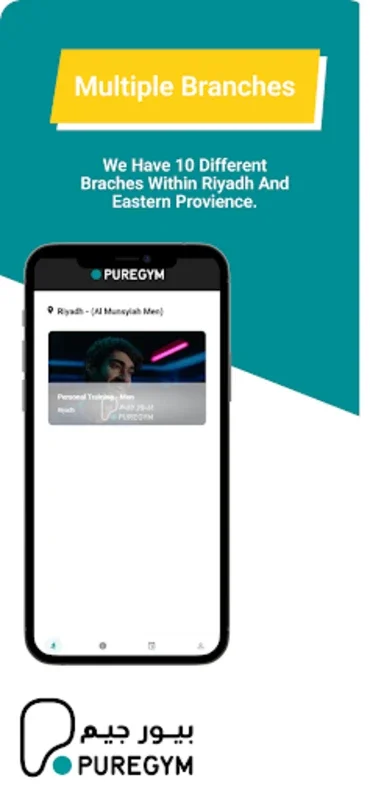 PT PureGym KSA for Android - Transform Your Fitness