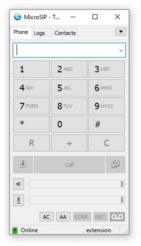 MicroSIP for Windows - High-Quality VoIP Calls