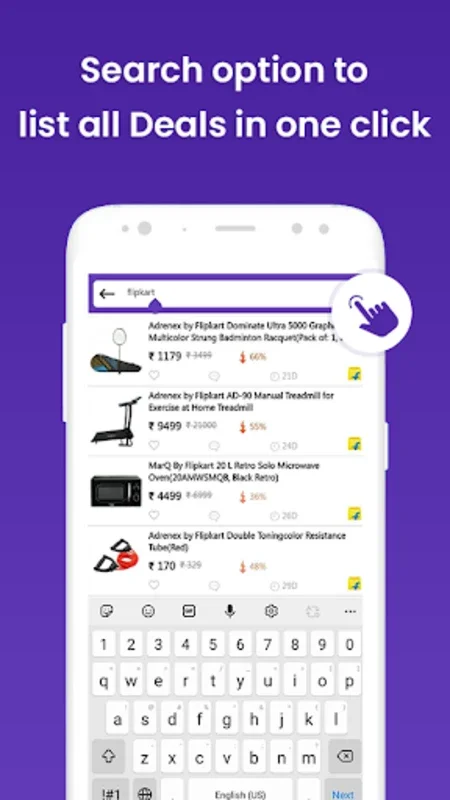 Roobai-Online Shopping Deals for Android: Unbeatable Deals