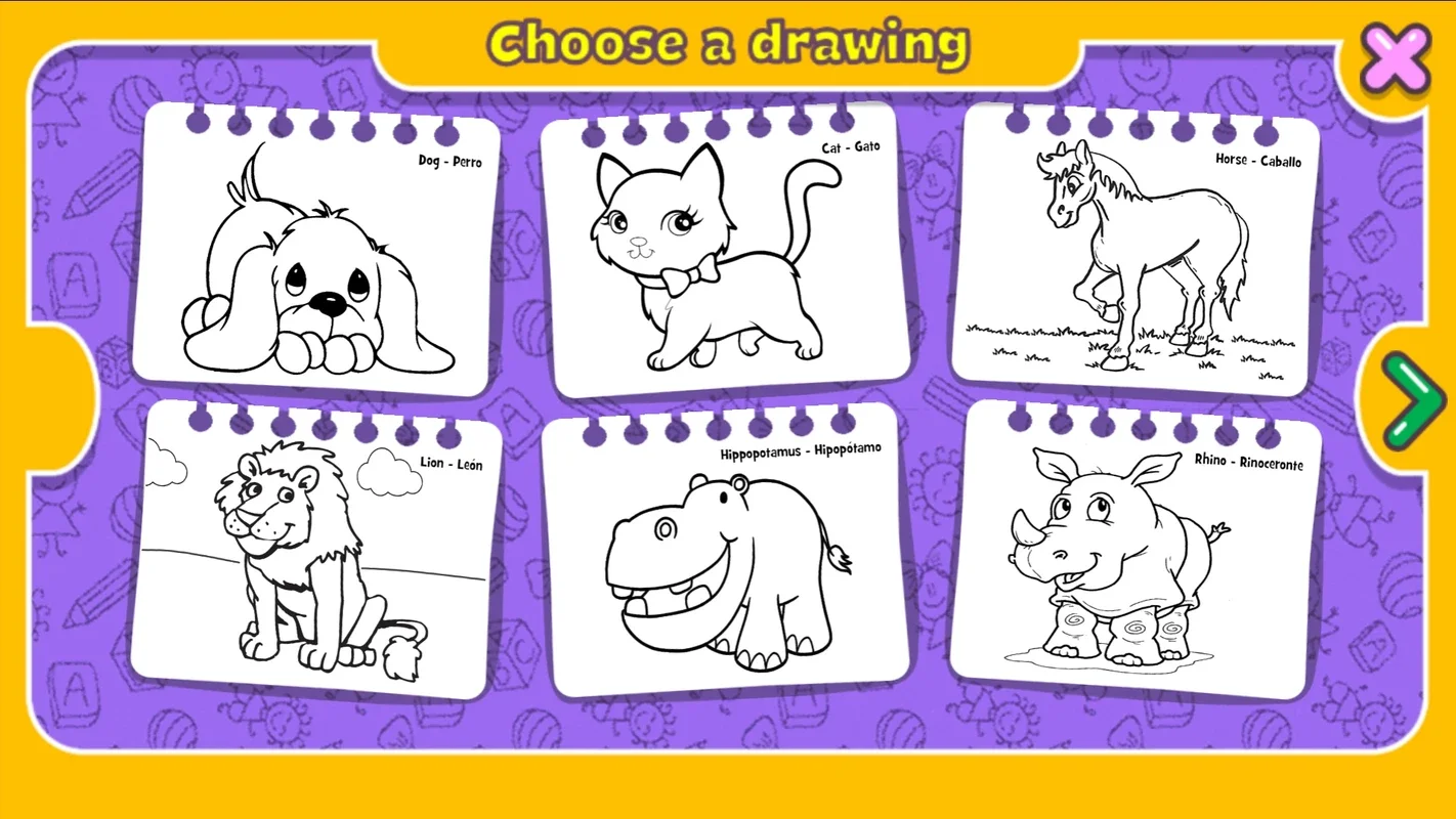 Coloring and Learn for Android - No Downloading Required