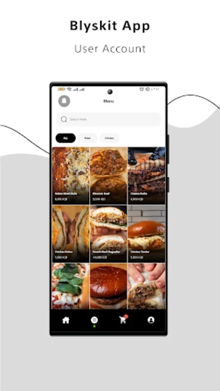 Blyskit for Android - A New Way to Order Meals