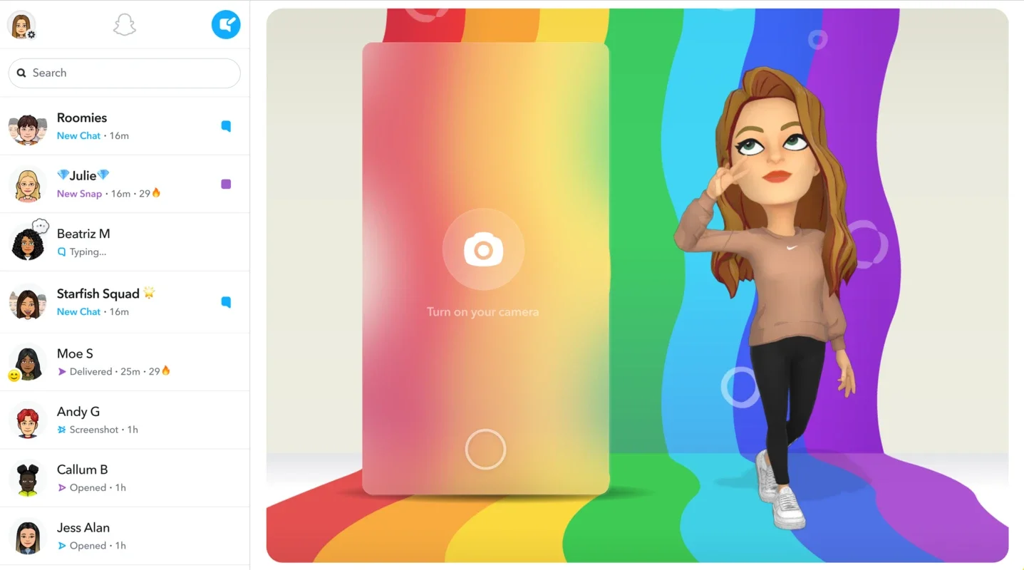 Snapchat for Windows: Chat and Manage Bitmoji