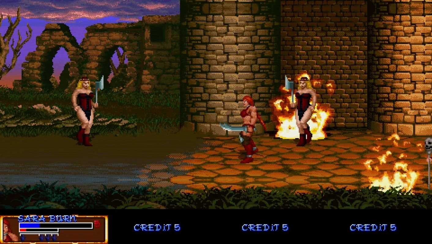 Golden Axe Returns for Windows - A Beat'em Up with Many Characters