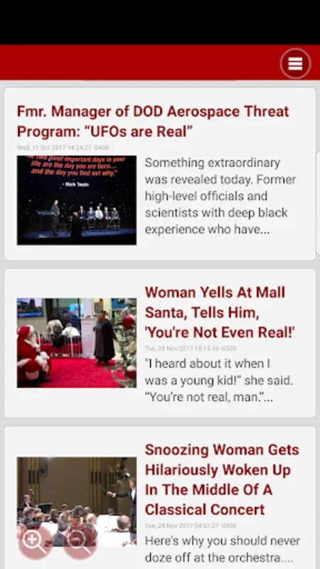 Weird Real News for Android - No Downloads Needed