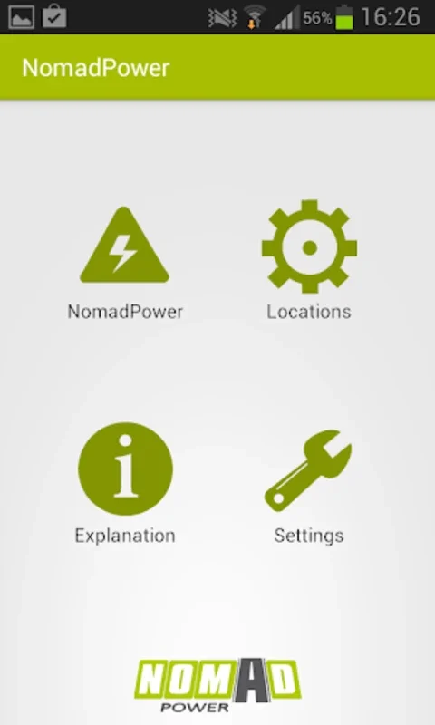 Nomadpower for Android: Sustainable Power for Refrigerated Transport