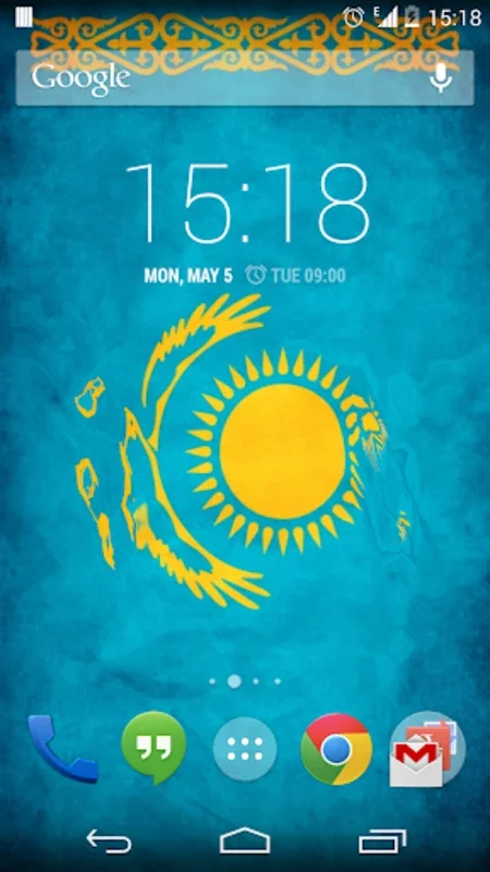 Flag of Kazakhstan Wallpapers for Android - No Downloading Needed