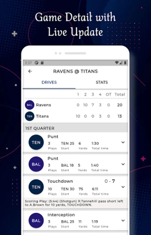 Tennessee Titans - Football Live Score & Schedule for Android