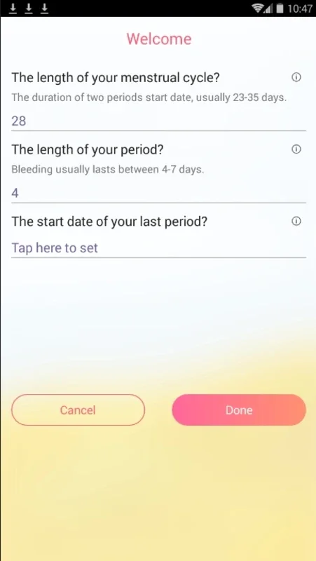 Period Tracker, Ovulation Calendar & Fertility app for Android - Track Your Reproductive Health