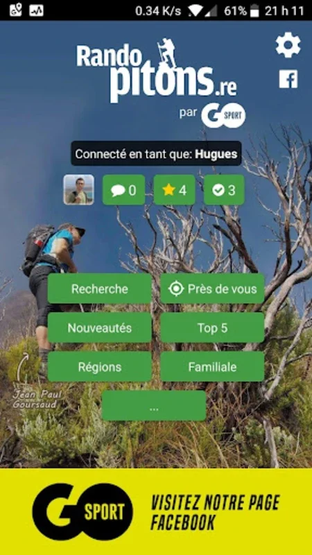 Randopitons par GO Sport for Android - Discover Offline Hiking Trails