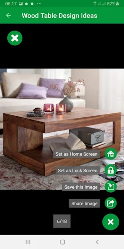 Wood Table Design Ideas for Android - Inspiring Designs