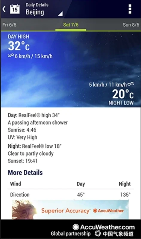 AccuWeather for Android - Get Accurate Weather Forecast