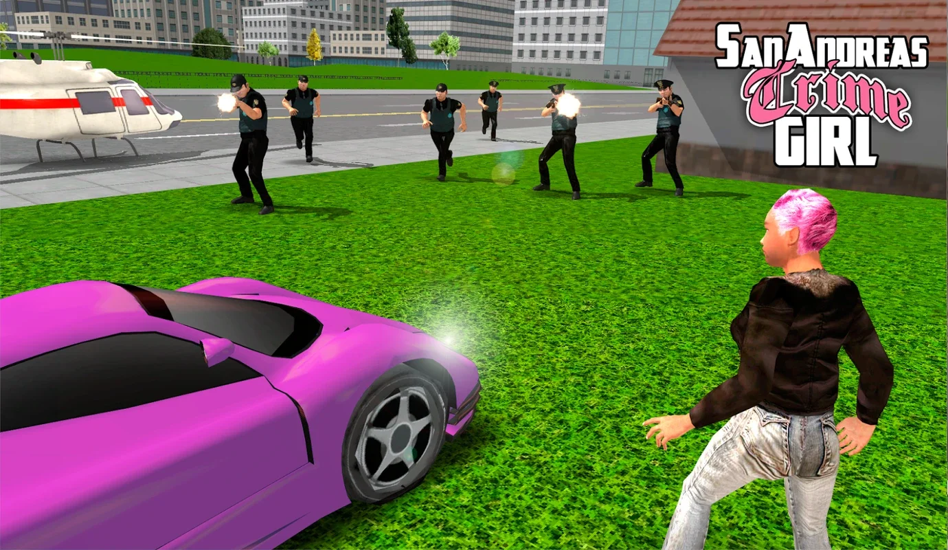 San Andreas Crime Girl for Android - Experience the Crime World