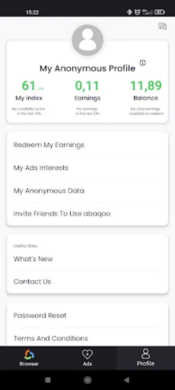 abaqoo: Get paid for your data on Android - Download the APK