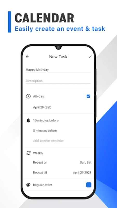 Calendar for Android - Efficient Task Management