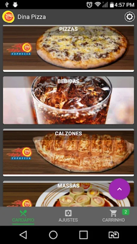 Dina Pizza for Android: Delicious Meals at Your Doorstep