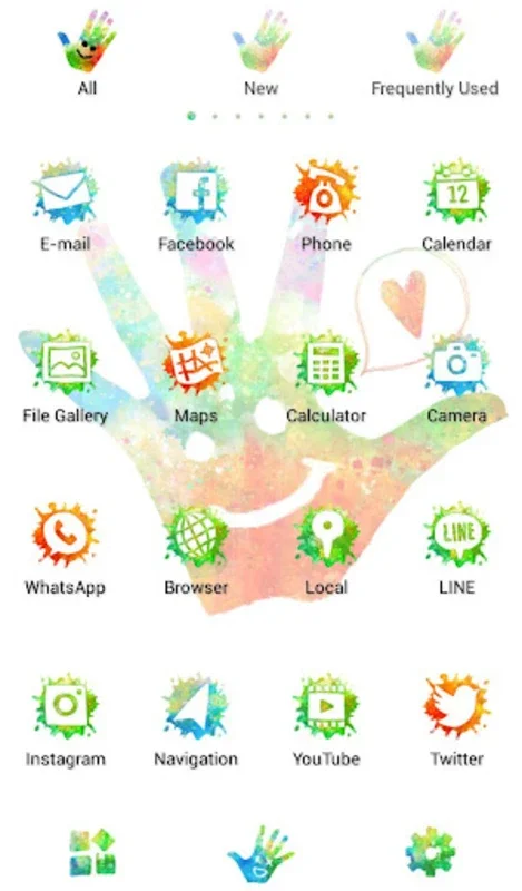 Colorful Hand for Android - Enhance Your Phone's UI