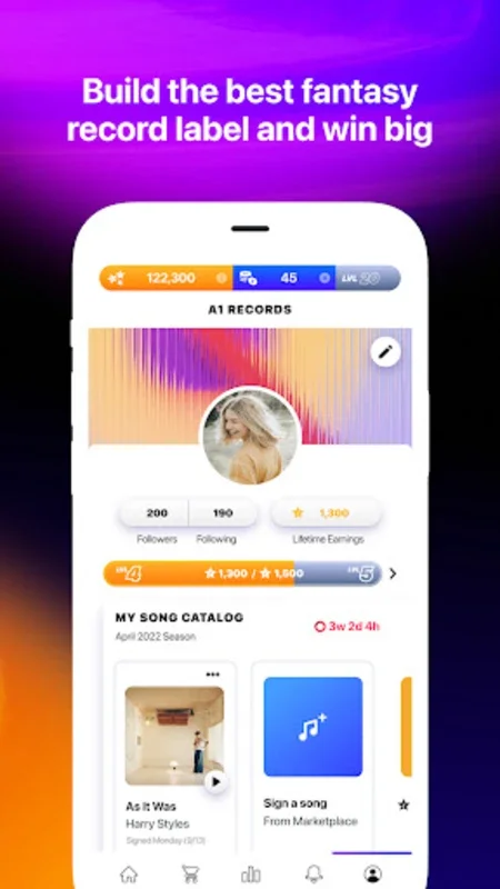 FanLabel: Daily Music Contests for Android - Engaging Fantasy Experience