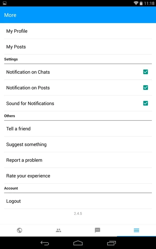 9CHAT for Android: Connect with Like-Minded Users