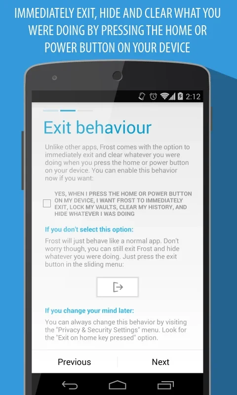 Frost Lite for Android - Enhanced Privacy Browser