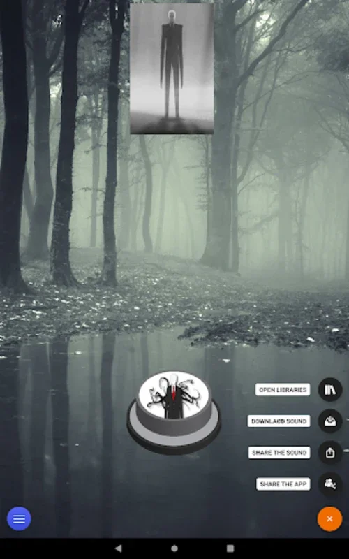 Slender Man Meme Prank Button for Android - Spooky Entertainment